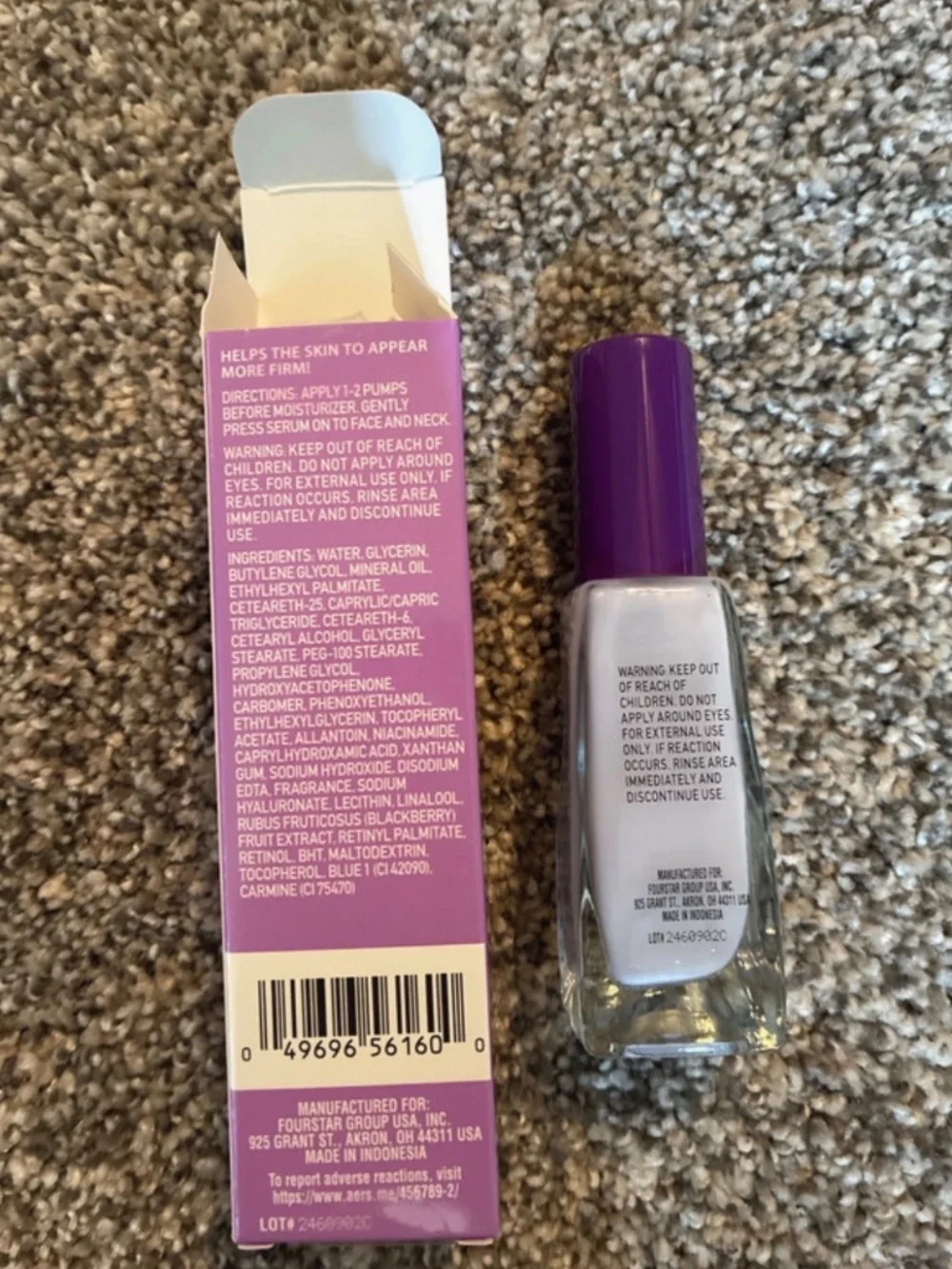 Blackberry Glow Up Retinol Serum